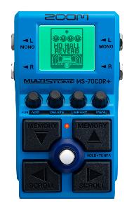 ZOOM MS-70CDR+ - Pédale multi-effet chorus, delay, reverb