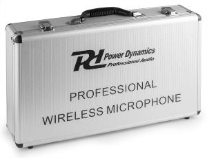 POWER DYNAMICS PD504H - MICRO SANS FIL UHF, 4 X 50 CANAUX, 4 MICROS MAIN