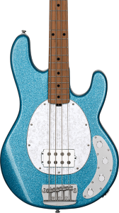 STERLING BY MUSIC MAN GSB RAY34-BSK-M2 - StingRay34 - Blue Sparkle