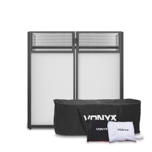 VONYX DB4-PRO - ECRAN DJ REPLIABLE, 4 ÉLÉMENTS