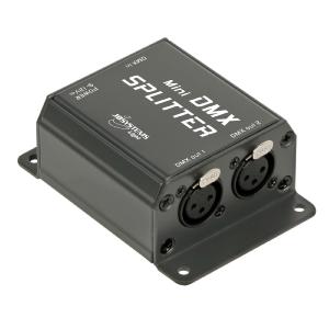 BRITEQ MINI DMX-SPLITTER - Mini DMX splitter 1in/2out