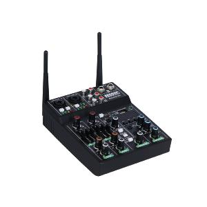 POWER ACOUSTIQUE MX 22 UB 2HF - Table De Mixage Et 2 Micros UHF