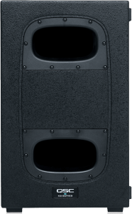 QSC PRO AUDIO SQC KS212C - Subwoofers caisson de graves cardioïde actif 2x1800W