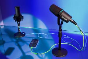 SHURE SSE MV7I - Bureau / Podcast - Microphone avec interface USB intégrée