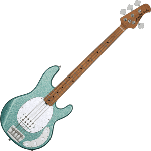 STERLING BY MUSIC MAN GSB RAY34-SSK-M2 - StingRay34 - Seafoam sparkle