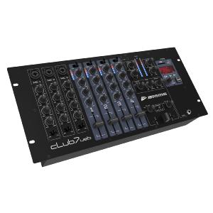 JB SYSTEMS CLUB7-USB - Mixer DJ, 13 entrées sur 7 canaux