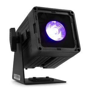 BEAMZ KUBE20B - PROJECTEUR ARCHITECTURAL IP65 SUR BATTERIE, LED 20W 6EN1, NOIR