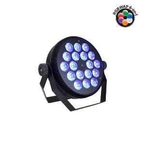 POWER LIGHTING - PAR SLIM 18x10W HEXA - Projecteur 6-en-1