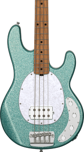 STERLING BY MUSIC MAN GSB RAY34-SSK-M2 - StingRay34 - Seafoam sparkle