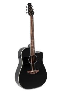 APPLAUSE AED96-5HG - Guitare électro-acoustique black gloss électro